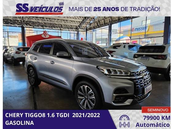 CAOA CHERY TIGGO 8 1.6 TGDI GASOLINA TXS DCT